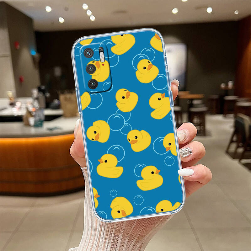 DUCK Cartoon Phone Case for Motorola Edge 20 30 S30 40 50 Fusion Lite Plus Pro Ultra Neo One Action Zoom Hyper Power Macro Vision