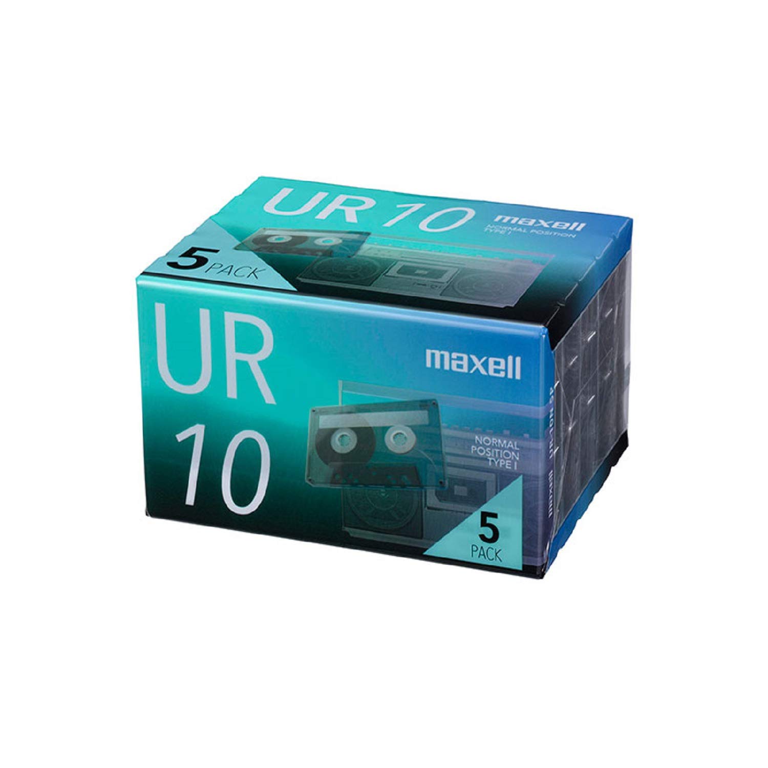 

Касета Maxell для запису 10 хвилин 5 томів UR серія 5P UR-10N