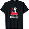 PeanutsValentinesLove Snoopy Unisex T-Shirt Unisex T-Shirt
