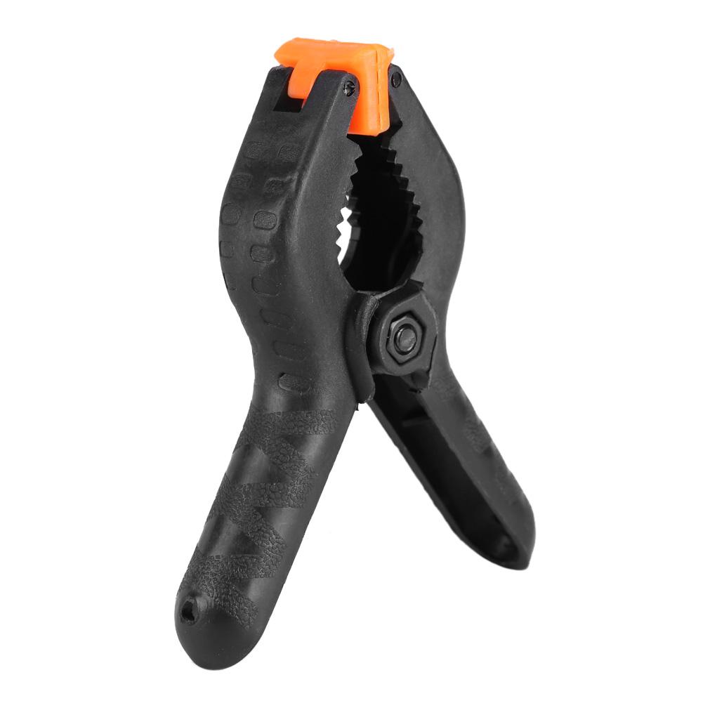 10pcs 4inch A Type Black Multifunctional Plastic Spring Clamp Clip DIY Woodworking Tool