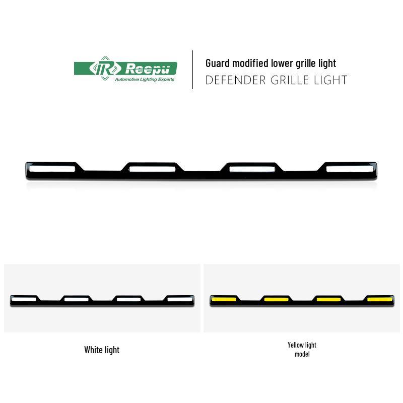 LED Hidden Spotlights for 2020-2025 Land Rover Defender Grille