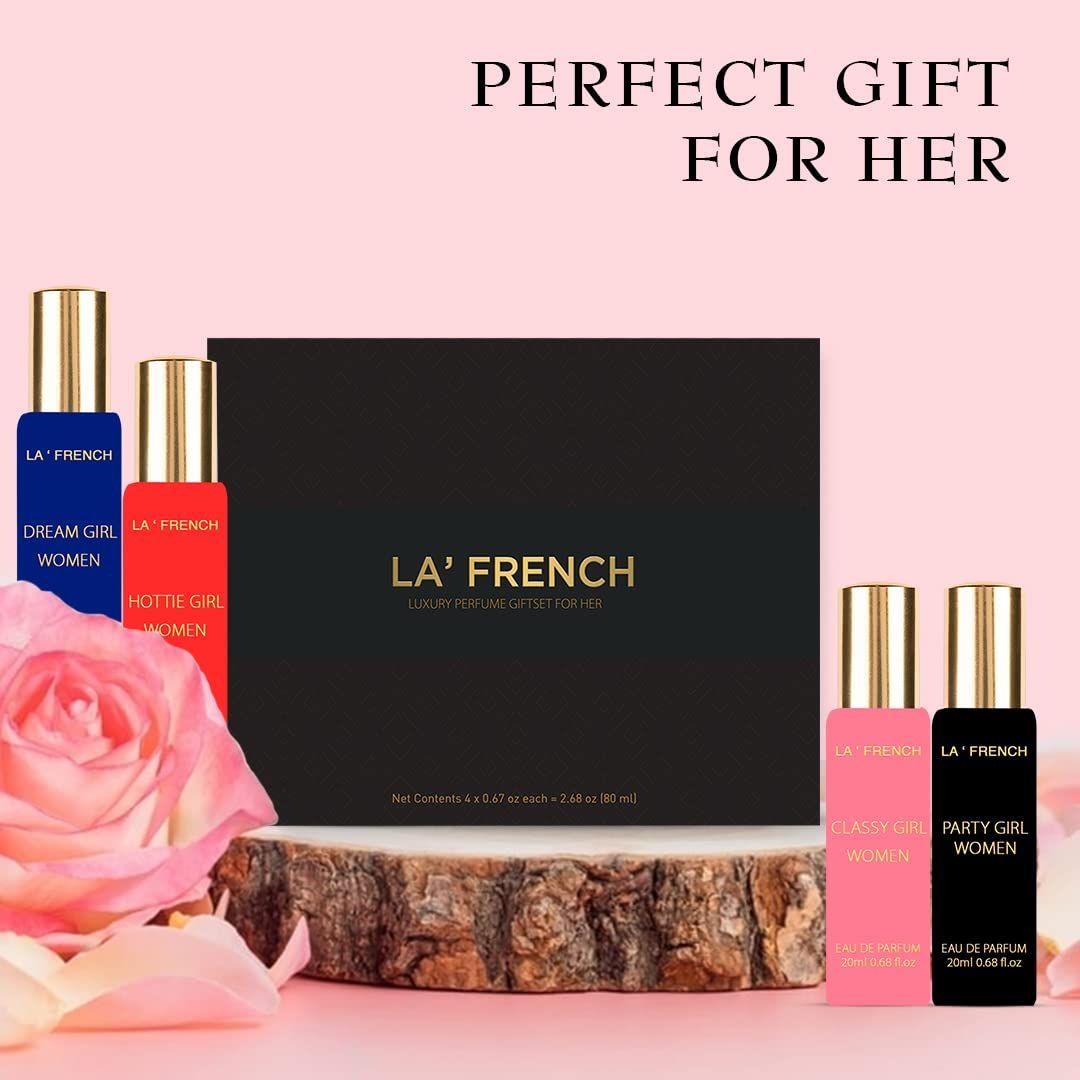 

La French Luxury Perfume Gift SET For Her 4x20 ML