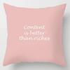 Pink Marble Mandala Peach Skin Pillow Case 2D Flat Printed Decorative Cushion Cover For Sofa Living Room Girl Bedroom Decor