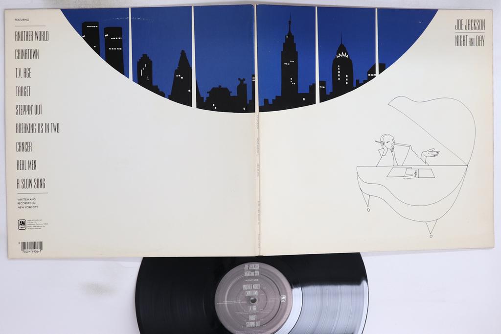 LP Record JOE JACKSON - Night And Day SP04906 A&M 1982 US Rock Used