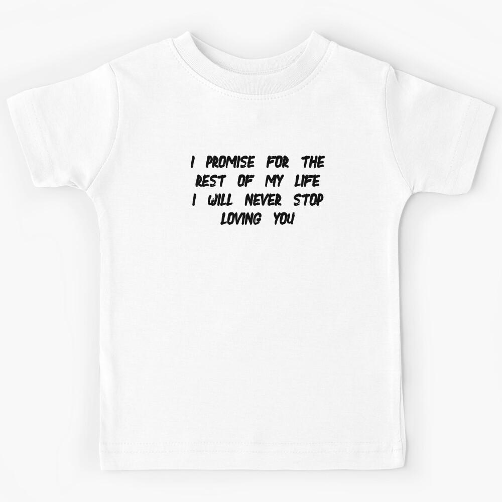 I promise Kids T-Shirt 170