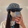 Fashion Cute Grunge Cowboy Hat Lightweight Comfortable Treny Cap Soft Breathable Grunge Cowgirl Hat For Women