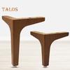 4Pcs Metal Furniture Legs 200kg Load-capacity Rust Resistant Easy To Install Triangle Furniture Feet DIY Replacement Parts