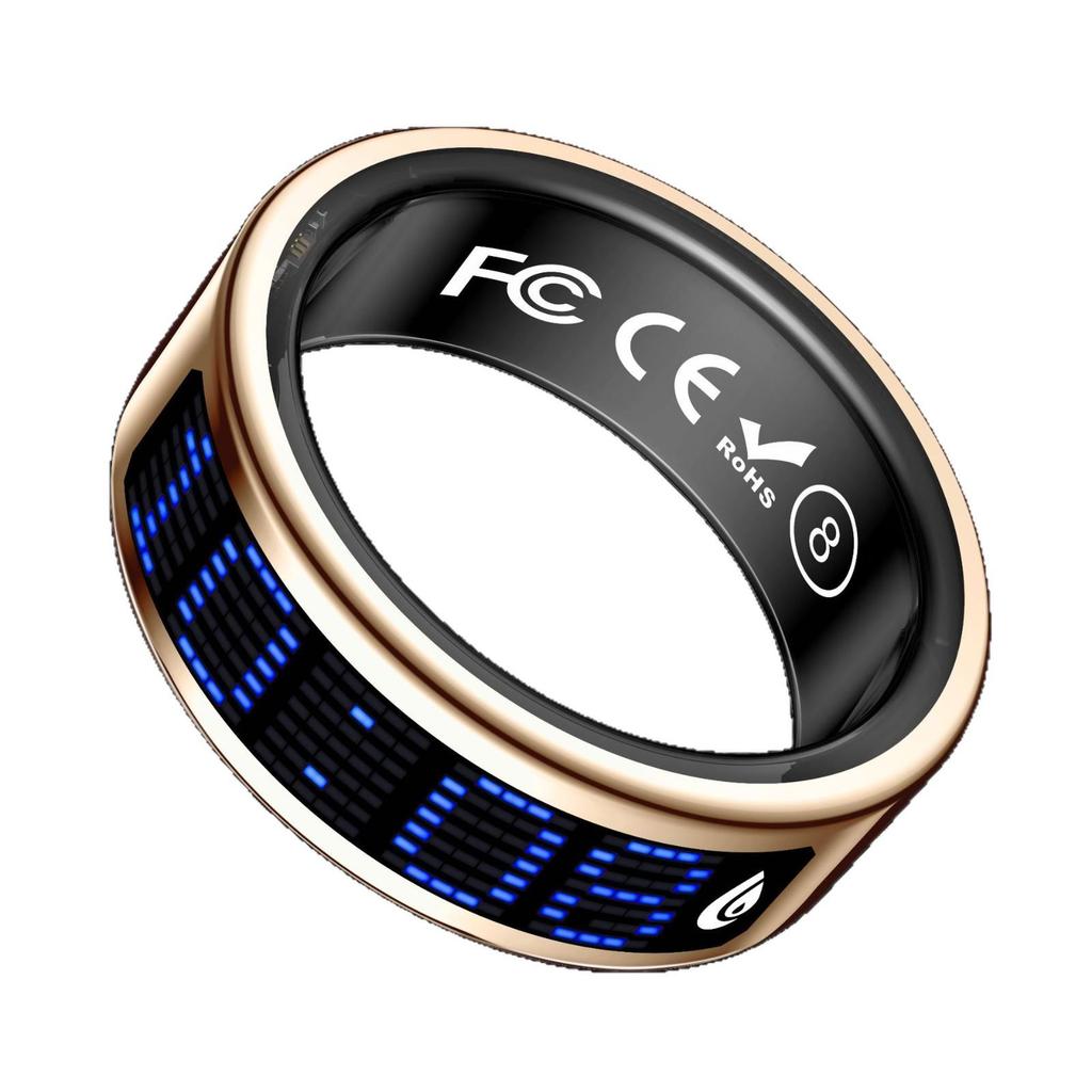 Multifunctional Bluetooth Smart Ring: Heart Rate, Blood Oxygen, Sleep Monitoring, Short Videos, Photos