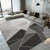 Modern Minimalist Geometric Bedroom Living Room  Rug Waterproof Slip Resistant Stain Resistant Comfortable Home Decor