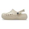Crocs Baya Platform Clog EVA Clogs 4.1cm Women's Winter White 208186-11S