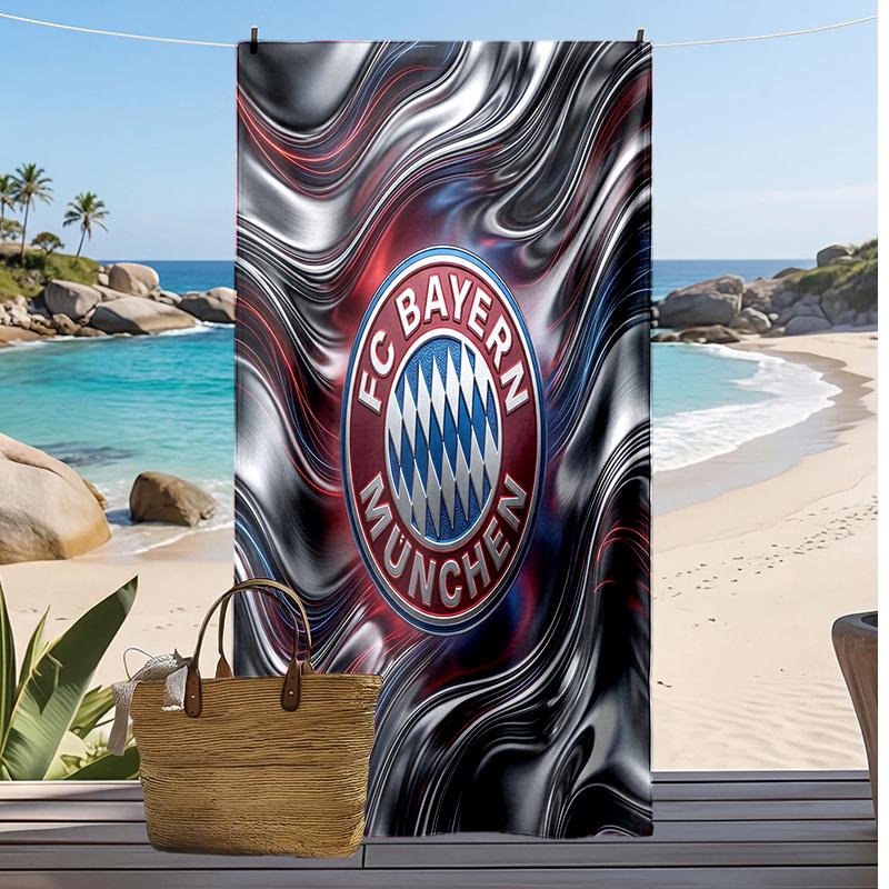 Bayern Munich Printed Beach Towel Quick Dry Soft TowelPortable Large Rectangular Beach Blanket for Travel Swimming Pool