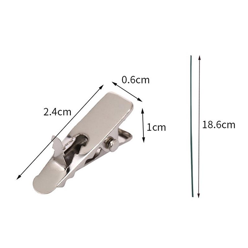 20/50/100 ks Vánoční klip Slitina Mini svorka Kolíček na prádlo Třpytivý Květinový klip Nástroj na ozdobu vánočního stromku