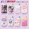 EPOCH Trading Puzzle My Melody Kuromi Pieces Trading Card Size Jigsaw Puzzle Box of 8 with Sample Stickers and Clear Stickers & 24/35/63 58-209