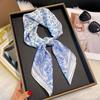 70*70 Women Summer Luxury Fashion Bohemia Stlye Silk Scarf Soft Hairband Neckerchief Tie Female Headband Foulard  Casual