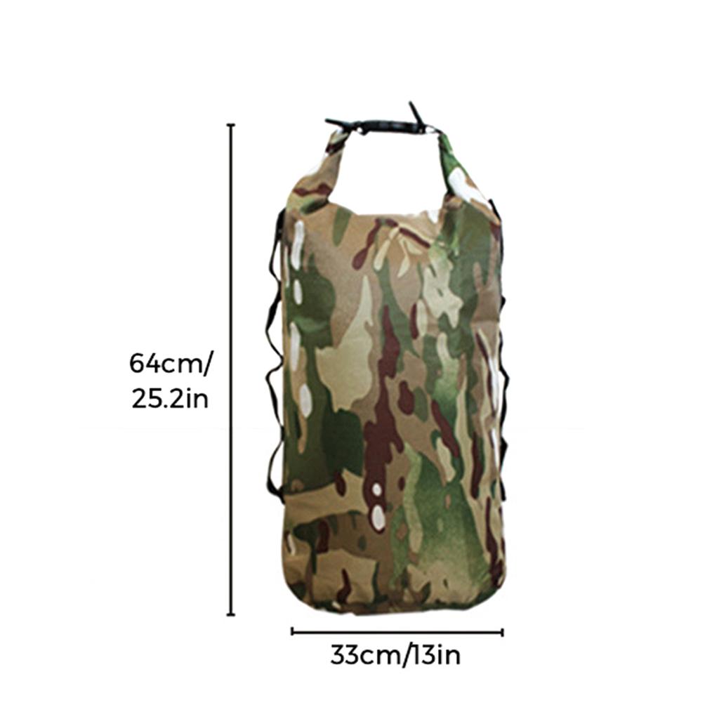 Waterproof Dry Bag Lightweight Outdoor Dry Sack with Shoulder Straps for Boating Kayaking Hiking Camping Rafting Fishing