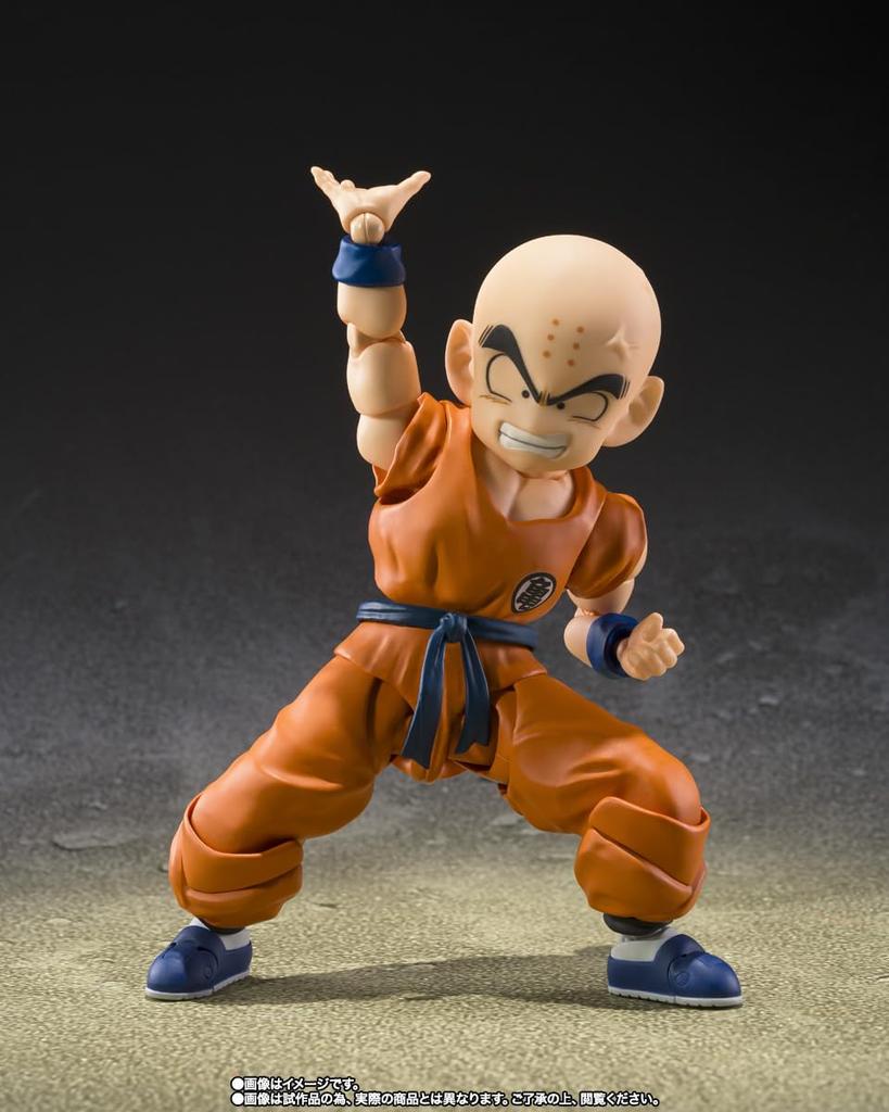 TAMASHII NATIONS S.H.Figuarts Krillin Dragon Ball Z Son Goku's Friend Action Figure