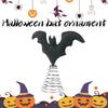 Bat Ornaments Halloween Party Supplies Halloween Bat Tree Toppers Easy Setup For Home Store Displays Decorations