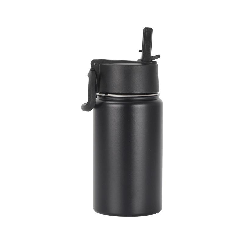 Modern 350ml 12oz Double Wall Stainless Steel Insulated Vacuum Flask Leak-Proof BPA Free Powder Coated Sports Water Bottle 350ml
