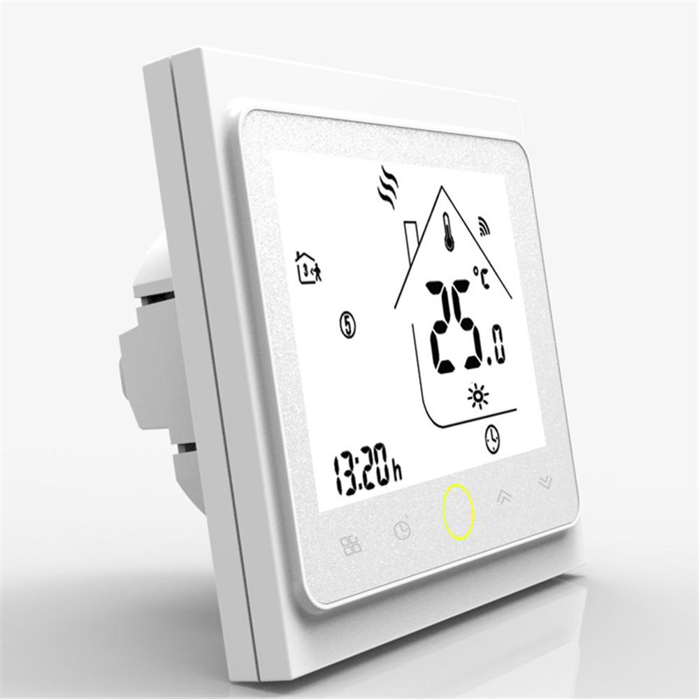 WIFI For Electric/Water/Gas boiler Floor Heating Thermostat Smart Touch Screen LCD Display Temperature Controller with Alexa/Google Home