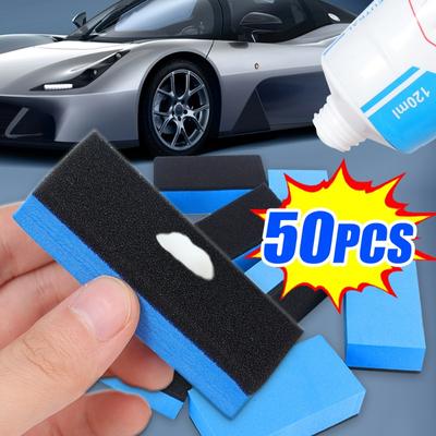 Bloques de esponja recubiertos de cristal Esponja para pulir y encerar automóviles Esponja de membrana de revestimiento de vidrio de alta densidad Herramientas de limpieza automática