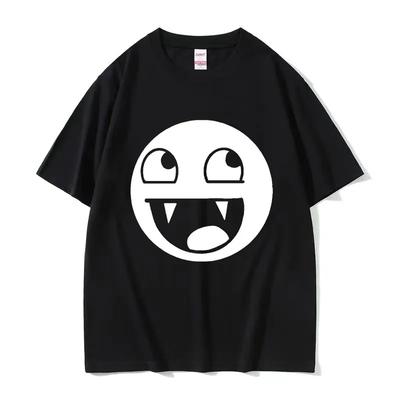T-shirt Meme Divertente Epic Face Domo Kun Uomo Donna Estate Girocollo Moda Alta Qualità T-shirt Casual 100% Cotone T-shirt Oversize