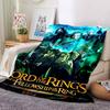 1PC The Lord of the Rings printed blanket, all season lightweight home office outdoor nap multifunctional blanket A6
