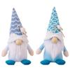 Gnome Charming Oceaninspired Doll With Trendy Knitted Hat For Festive Summer Decor