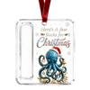 Clear Acrylic Christmas Tree Hanging Ornament Holder for Holiday Home Decor