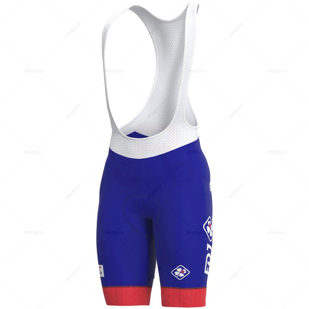 Cyklistické dresy 2026 Fdj Pánské cyklistické oblečení Letní krátký rukáv MTB Cyklistický oblek Oblečení na kolo Ropa Ciclismo Hombre