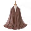 New Malaysia-Indonesia Pearl Chiffon Gypsy Hot Diamond Headscarf, Spring and Summer Long Ladies Hijab Scarf