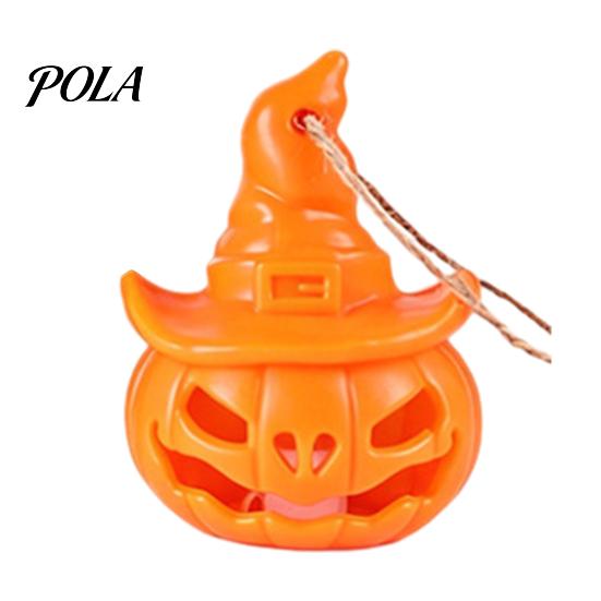 Halloween Party Decoration Witch Hat Pumpkin Lamp, Bat Skull Hollow LED Night Soft Glow Light for Party, Spooky Tabletop Decor Haunted House