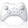 Grigioy Wii U Pro Compatible Wireless Controller with Vibration Function (White)