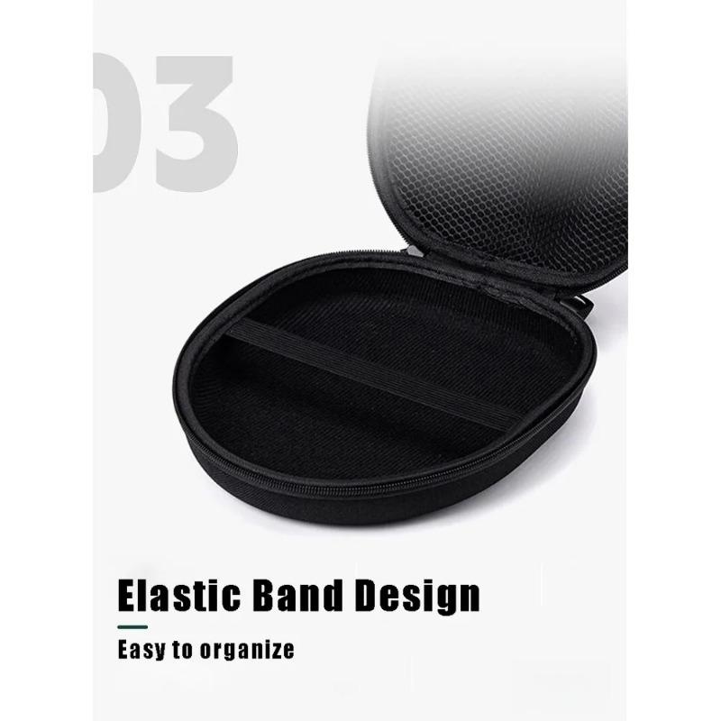 Portable Shockproof Bluetooth Headset Hard Case Earphone Storage Bag Carrying Pouch for Travel - Protective Earbuds Case