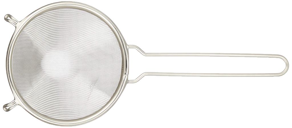 Three Snow Egg Strainer, 11cm, 18-8 Stainless Steel, Tsubame-Sanjo, Made in Japan, Three Snow Shinkoshi Works, 31323