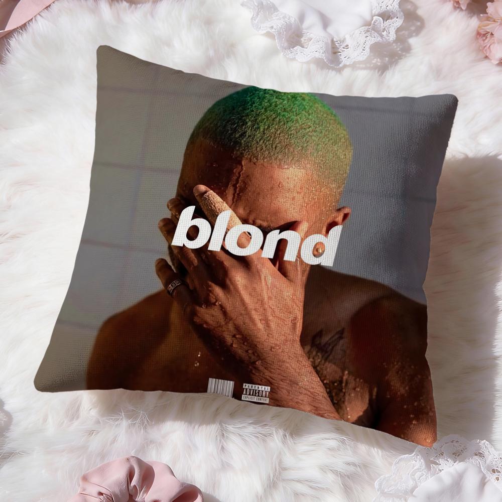 Blond F-Frank O-Ocean Cushion Cover Premium Comfort Reversible Pillow Cove -Two in One Design for Any Room & Car Interior