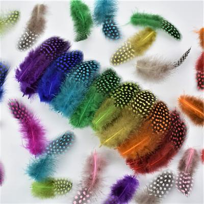 Lot de 20 plumes de faisan de 5 à 10 cm, colorées, pour la création de bijoux, la broderie, les travaux manuels et la décoration de fêtes.