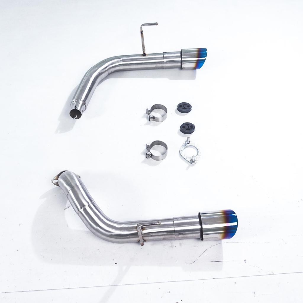 Stainless Steel Exhaust for 10th/11th Gen Honda Civic 1.5T - Swallowtail Accessories