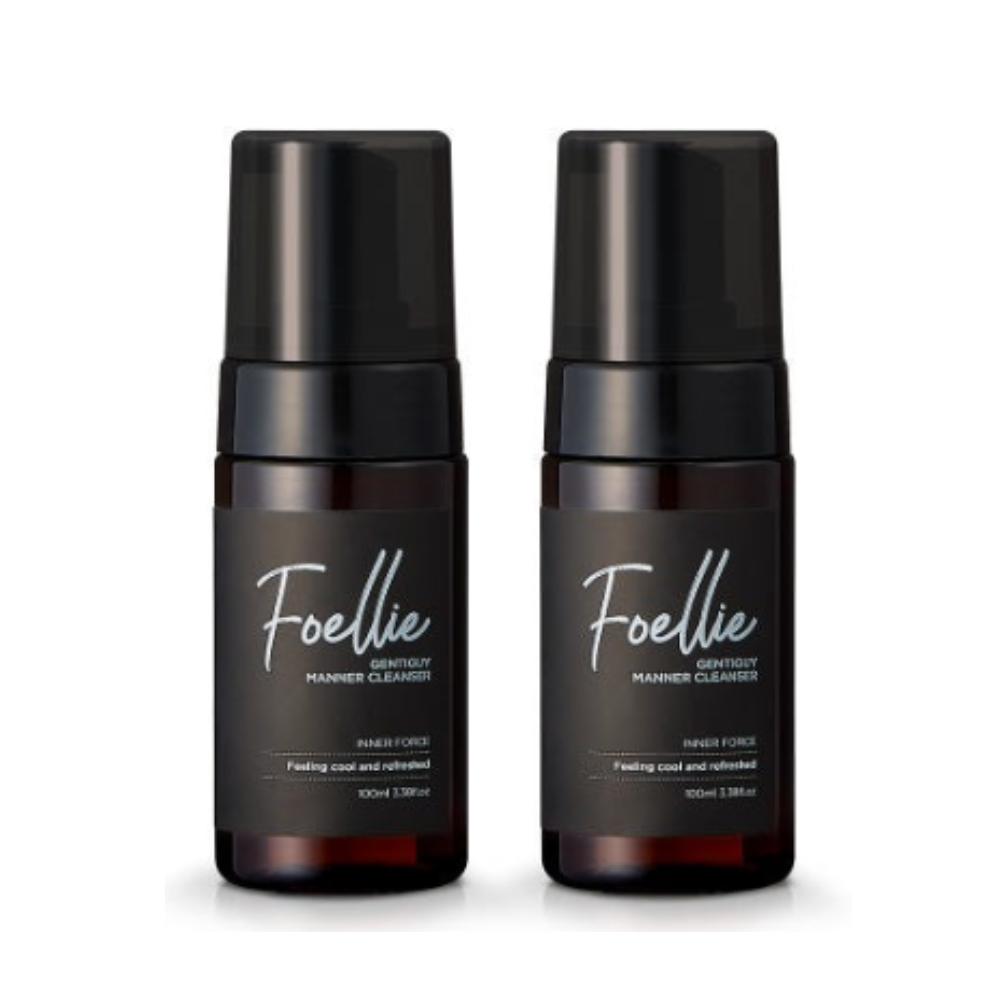 Foellie Homme Gentle Guy Manners Cleanser 100мл 1+1 Мужской гель для интимной гигиены