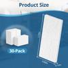 30 Pack Humidifier Filters High Efficiency Filters for Humidifying Devices Offering Water Purity and Performances