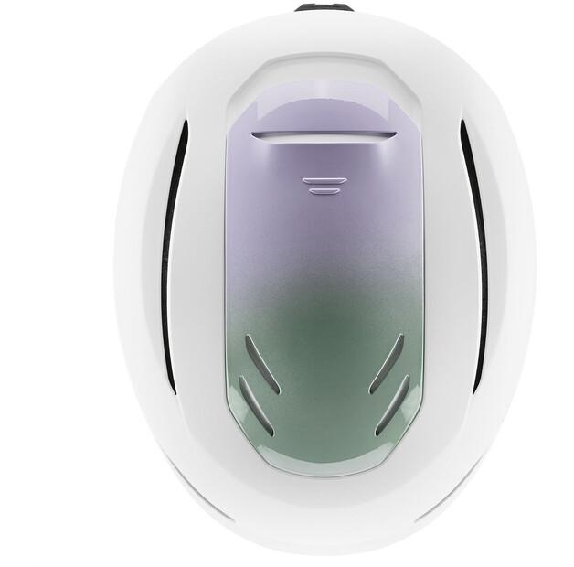 Шлем защитный uvex Resolution (White/CoolLavenderGradMatt) серый