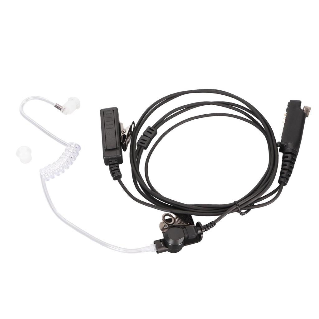 Acoustic Tube Headset Portable Clear Acoustic Tube Headphone 2 Way Radio Earpiece for Sepura STP8000 STP9000