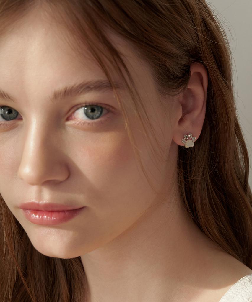 Tatiana (Silver 925) Lovely Cat Jelly Earrings Ec3097