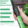 Einziehbare elektrische Sprühlanze Bewässerungswerkzeug 4 Nebeldüsen Gartenpflanze Pestizid-Sprühbaum Rasenbewässerungszubehör