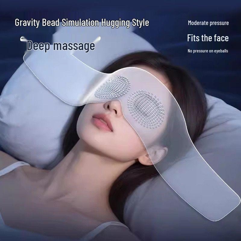 Gravity Micro-Pressure Sleep Eye Mask: Light Blocking & Eye Fatigue Relief