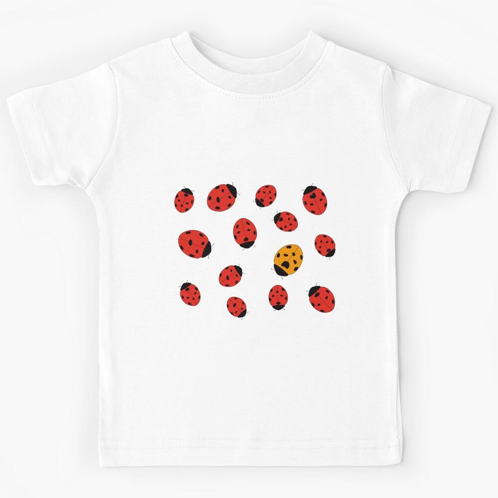 Like this lady bug, you are different, original, one of a kind, unique. Be proud. Kids T-Shirt 130