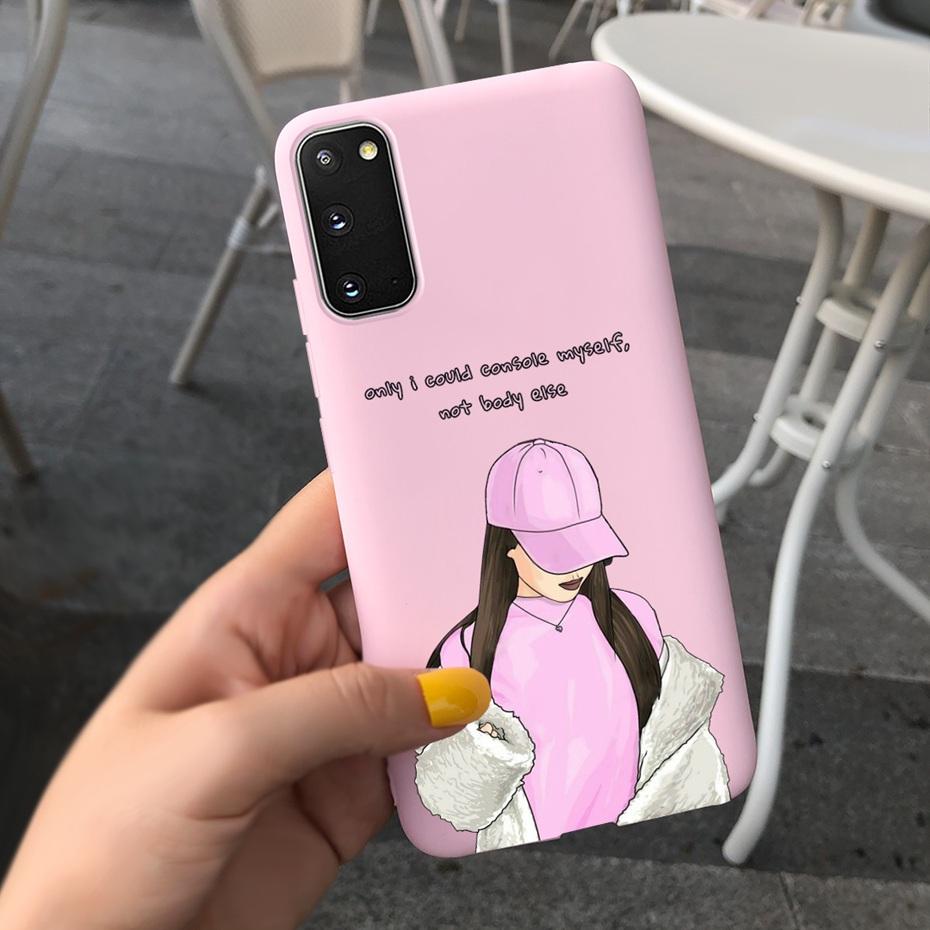 For Samsung Galaxy S20 5G S20+ Case Cover Fashion Soft Silicone Macaroon Phone Cases For Samsung S20 FE S 20 Plus S20Plus Funda