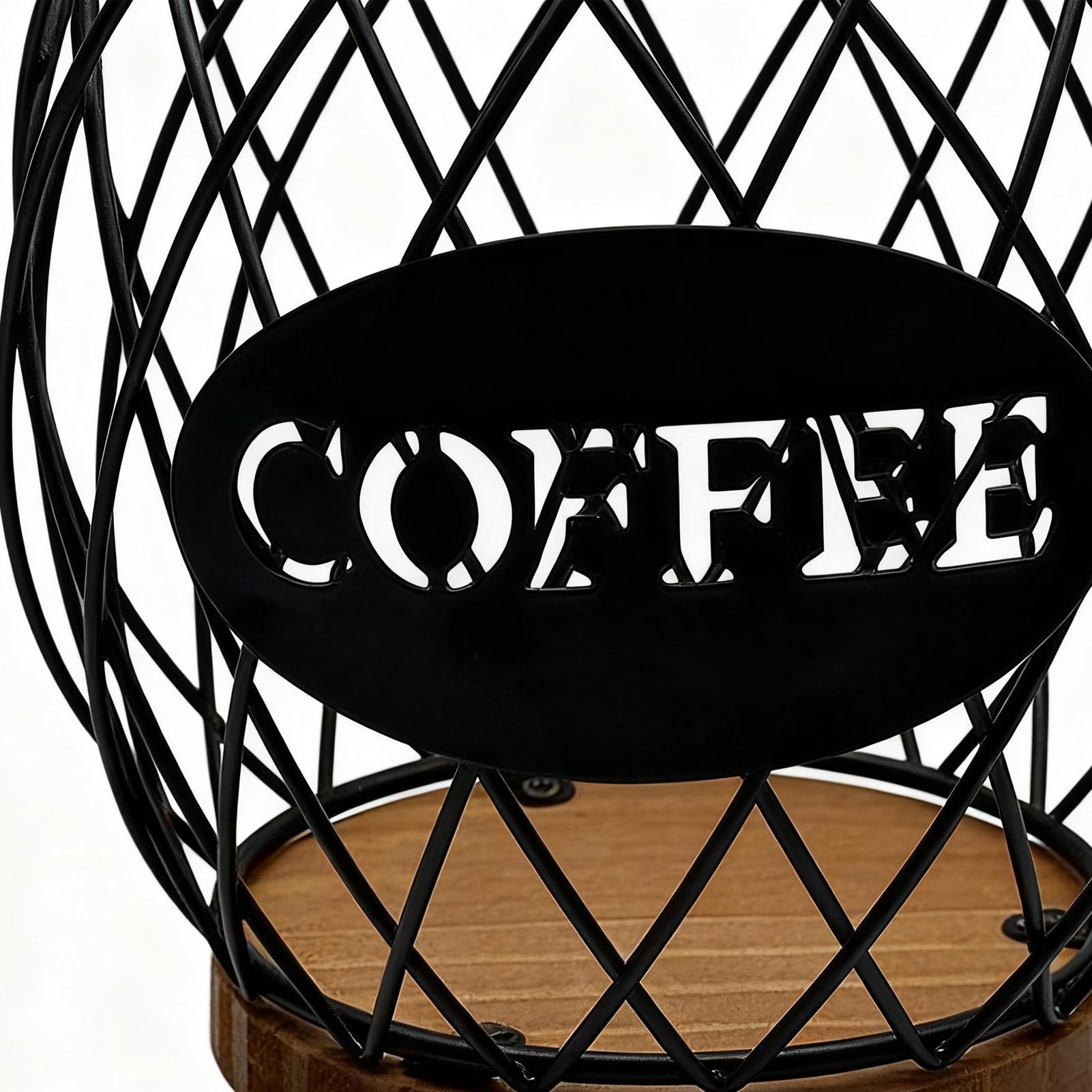 

Coffee Pod Holder Large Capacity Coffee Capsule Holder Coffee Creamer Container Irregular Shape Coffee Pod Storage Cup CN