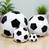 Fuzzy Soccer Ball Plush Toy Realistic Soccer Ball Stuffed Pillow Colorful Soft Soccer Ball Sports Stuffed Toy Birthday Gifts