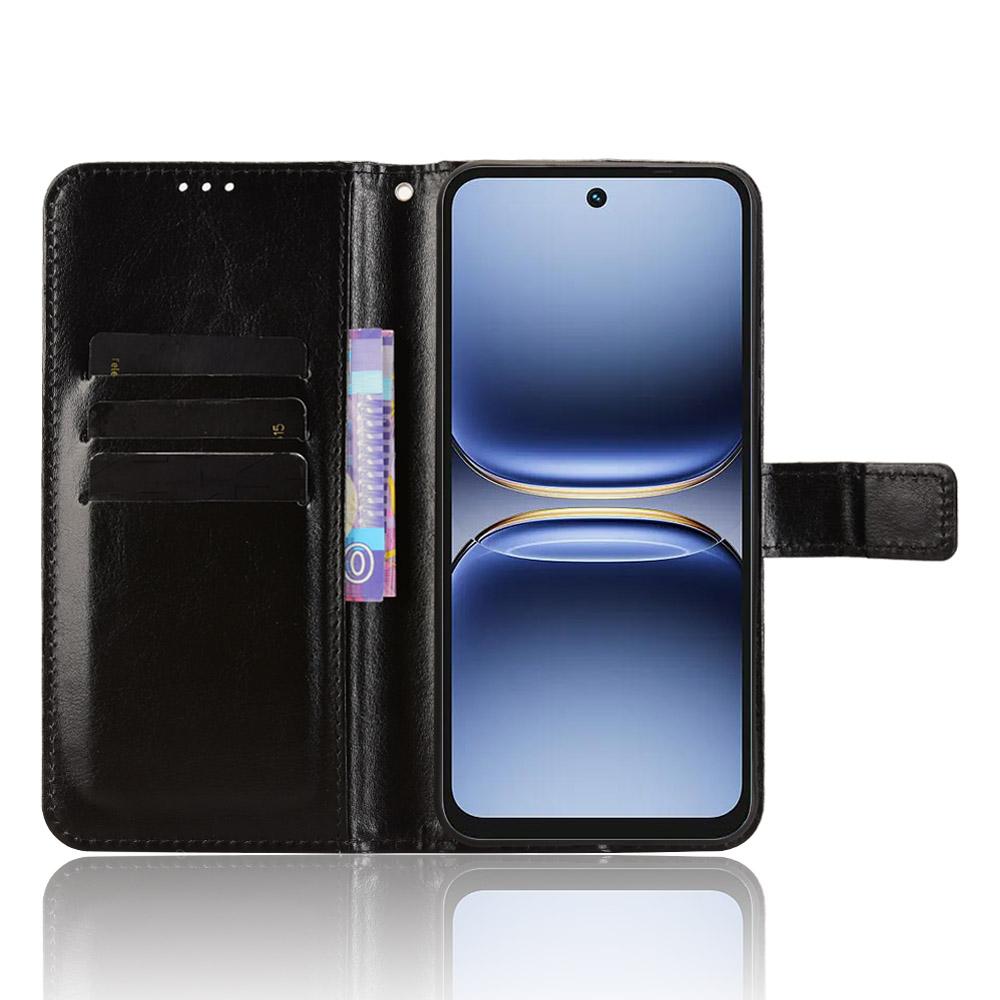 for Tecno Spark 40 4G Wallet Case with Kickstand & Card Slots – Shockproof, Dustproof, Business Heavy Duty Flip Leather Cover