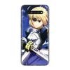 Karikatūra Fate Stay Night Saber priekš LG V60 V50S V50 G8X G8S G8 G7 ThinQ 5G K61 K51S K41S K30 K20 Q60 Q9 mīkstais tālruņa korpuss